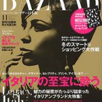 BAZAAR 2010年11月号に掲載されました